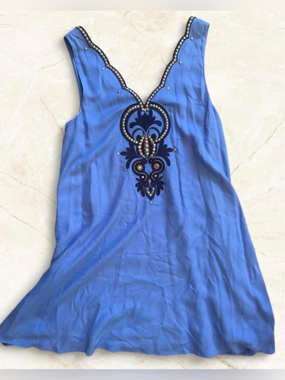 Lilly Pulitzer Owen Dress Sm Embroidered Bead Resort Fairy Vacation $248 MRSP